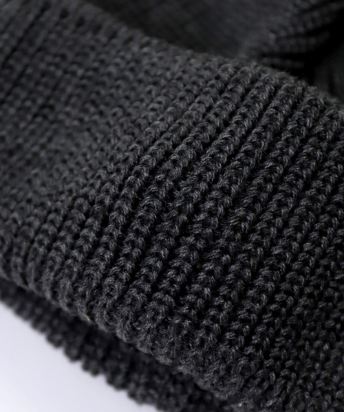 LEUCHTFEUER（ロイフトフォイヤー）の「[LEUCHTFEUER] JUIST / ニットキャップ（ニットキャップ/ビーニー・メンズ・ライトブルー/ブラック/キナリ/ネイビー/ダークグレー・FREE）」の15枚目の写真