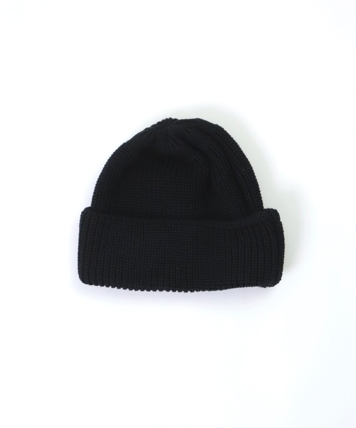 LEUCHTFEUER（ロイフトフォイヤー）の「[LEUCHTFEUER] JUIST / ニットキャップ（ニットキャップ/ビーニー・メンズ・ライトブルー/ブラック/キナリ/ネイビー/ダークグレー・FREE）」の17枚目の写真