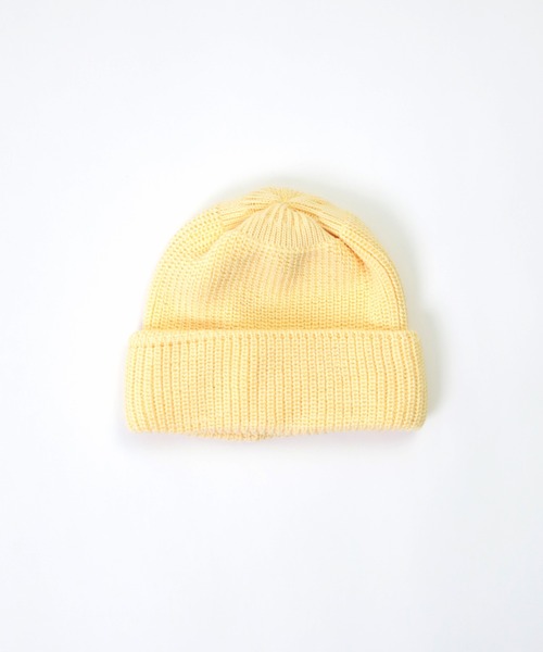 LEUCHTFEUER（ロイフトフォイヤー）の「[LEUCHTFEUER] JUIST / ニットキャップ（ニットキャップ/ビーニー・メンズ・ライトブルー/ブラック/キナリ/ネイビー/ダークグレー・FREE）」の20枚目の写真