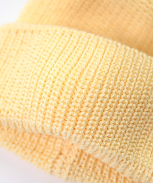 LEUCHTFEUER（ロイフトフォイヤー）の「[LEUCHTFEUER] JUIST / ニットキャップ（ニットキャップ/ビーニー・メンズ・ライトブルー/ブラック/キナリ/ネイビー/ダークグレー・FREE）」の21枚目の写真