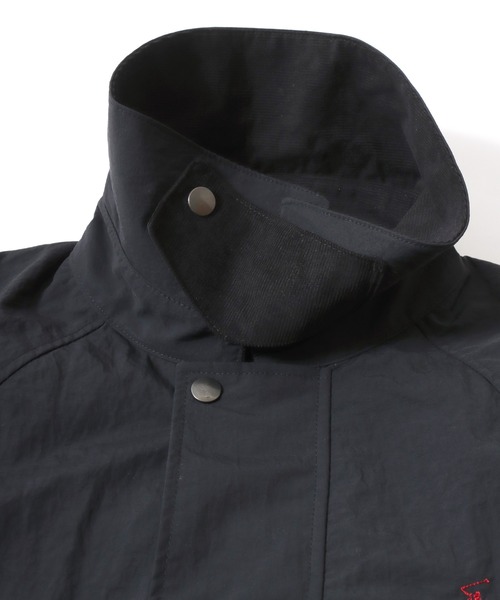 BEVERLY HILLS POLO CLUB(ビバリーヒルズポロクラブ)の「BEVERLY HILLS POLO CLUB/ビバリーヒルズポロクラブ Hunting Jacket/オーバーサイズ ナイロン 襟コーデュロイ ショート丈 ハンティングジャケット/ブルゾン/レディース メンズ(ブルゾン・レディース・サックスブルー/ブラック/グリーン/オリーブ・L/LL/M)」の19枚目の写真