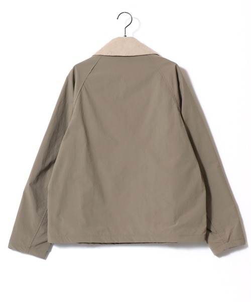 BEVERLY HILLS POLO CLUB(ビバリーヒルズポロクラブ)の「BEVERLY HILLS POLO CLUB/ビバリーヒルズポロクラブ Hunting Jacket/オーバーサイズ ナイロン 襟コーデュロイ ショート丈 ハンティングジャケット/ブルゾン/レディース メンズ(ブルゾン・レディース・サックスブルー/ブラック/グリーン/オリーブ・L/LL/M)」の12枚目の写真