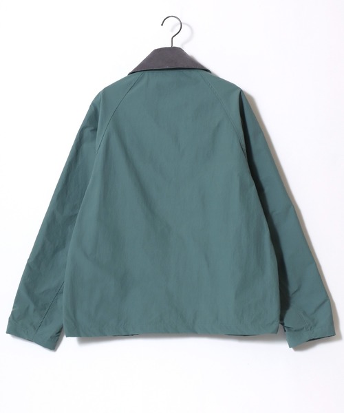 BEVERLY HILLS POLO CLUB(ビバリーヒルズポロクラブ)の「BEVERLY HILLS POLO CLUB/ビバリーヒルズポロクラブ Hunting Jacket/オーバーサイズ ナイロン 襟コーデュロイ ショート丈 ハンティングジャケット/ブルゾン/レディース メンズ(ブルゾン・レディース・サックスブルー/ブラック/グリーン/オリーブ・L/LL/M)」の14枚目の写真