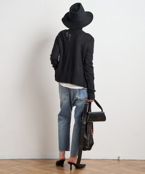 R13（アールサーティーン）の「*【R13/アールサーティーン】TAILORED DROP DENIM（デニムパンツ・レディース・ブルー・28/27/26）」の6枚目の写真