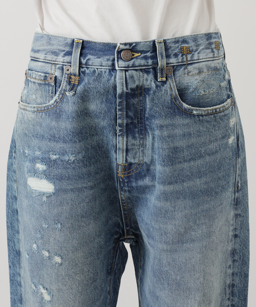 R13（アールサーティーン）の「*【R13/アールサーティーン】TAILORED DROP DENIM（デニムパンツ・レディース・ブルー・28/27/26）」の10枚目の写真