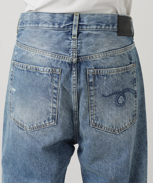 R13/アールサーティーン】TAILORED DROP DENIM（デニムパンツ）｜R13