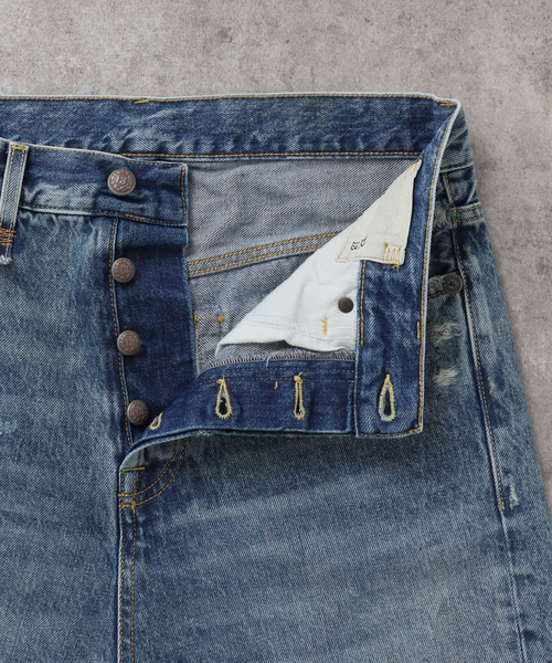 R13（アールサーティーン）の「*【R13/アールサーティーン】TAILORED DROP DENIM（デニムパンツ・レディース・ブルー・28/27/26）」の15枚目の写真