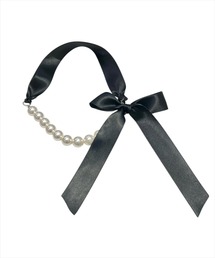 WILLSELECTION（ウィルセレクション）の「サイドリボンパールネックレス（ネックレス）」