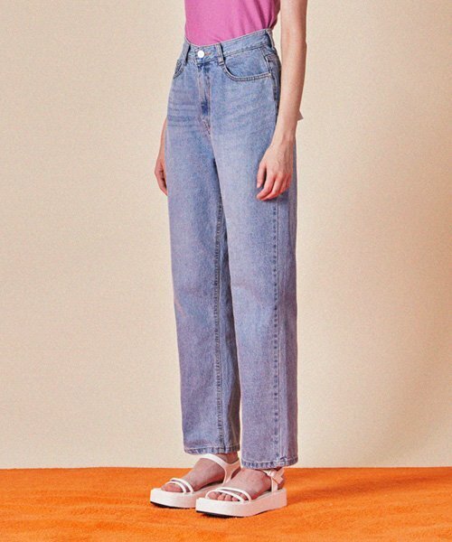 HAINT(ヘイント)の「プライドストレートデニムパンツ(デニムパンツ・レディース・その他・L)」の3枚目の写真