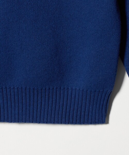 A DAY IN THE LIFE UNITED ARROWS(アデイインザライフユナイテッドアローズ)の「コットンカシミヤ スムース ハイネックニット2 <A DAY IN THE LIFE>(ニット/セーター・レディース・ロイヤルブルー/ブラック/ナチュラル・FREE)」の7枚目の写真