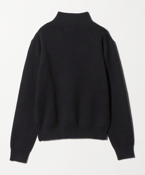 A DAY IN THE LIFE UNITED ARROWS(アデイインザライフユナイテッドアローズ)の「コットンカシミヤ スムース ハイネックニット2 <A DAY IN THE LIFE>(ニット/セーター・レディース・ロイヤルブルー/ブラック/ナチュラル・FREE)」の9枚目の写真
