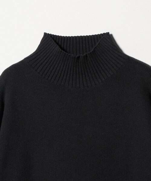 A DAY IN THE LIFE UNITED ARROWS(アデイインザライフユナイテッドアローズ)の「コットンカシミヤ スムース ハイネックニット2 <A DAY IN THE LIFE>(ニット/セーター・レディース・ロイヤルブルー/ブラック/ナチュラル・FREE)」の10枚目の写真