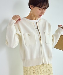 ROPE' PICNIC | ミラノリブダブルジップニットカーディガン(カーディガン/ボレロ)