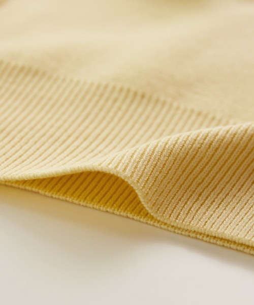 ROPE' PICNIC（ロペピクニック）の「ミラノリブダブルジップニットカーディガン（カーディガン/ボレロ・レディース・ブラック/クリーム/オフホワイト/ダークブラウン・FREE）」の16枚目の写真