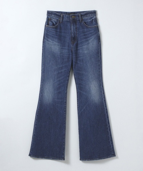 JEANASIS（ジーナシス）の「コットンフィットフレアデニム/638819（デニムパンツ・レディース・ブラック/ブルー系その他/ライトブルー・SMALL/MEDIUM）」の3枚目の写真