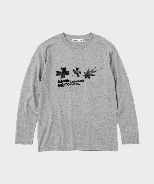 mydeepbluememories（マイディープブルーメモリーズ）の「SYMBOL GRAPHIC LONG SLEEVE(NAVY)（Tシャツ/カットソー・レディース・ネイビー・LARGE/SMALL）」の3枚目の写真