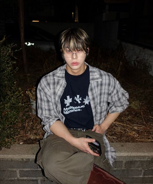 mydeepbluememories（マイディープブルーメモリーズ）の「SYMBOL GRAPHIC LONG SLEEVE(NAVY)（Tシャツ/カットソー・レディース・ネイビー・LARGE/SMALL）」の7枚目の写真