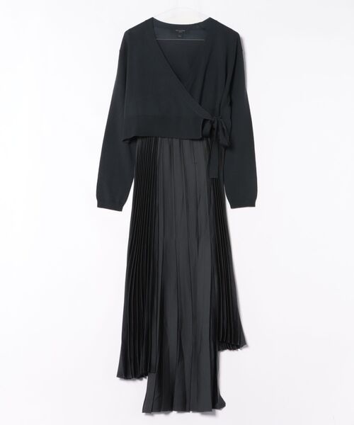 ALLSAINTS(オールセインツ)の「LUCILLE 2-IN-1 DRESS | LUCILLE 2-IN-1 ドレス・ワンピース(ワンピース・レディース・ブルー系その他・L/M/S/XS)」の9枚目の写真