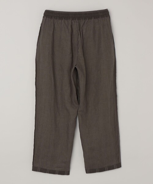 SHIPS any（シップス エニィ）の「SHIPS any: 〈洗濯機可能〉NOVELTEX リネン フリーサイズ リラックス イージー パンツ◇（その他パンツ・メンズ・ナチュラル/ブラック・ONE SIZE）」の6枚目の写真