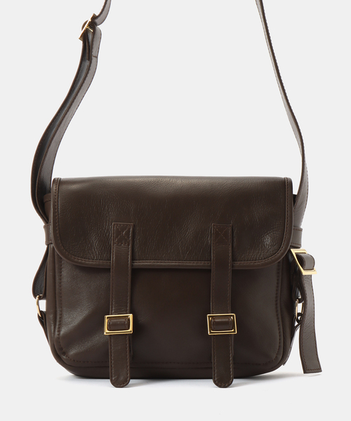 FRAMeWORK(フレームワーク)の「CCU/シーシーユー flap shoulder バッグ s(クラッチバッグ・レディース・ブラウン・FREE)」の14枚目の写真