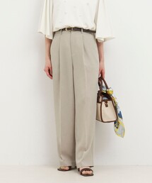 MICO COULIER | 《セットアップ対応》【UVカット・接触冷感】ライトツイルセミワイドパンツ(その他パンツ)