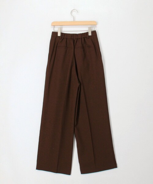 MICO COULIER（ミコクリエ）の「《セットアップ対応》【UVカット・接触冷感】ライトツイルセミワイドパンツ（その他パンツ・レディース・ネイビー/ブラウン/ベージュ・36/38）」の5枚目の写真