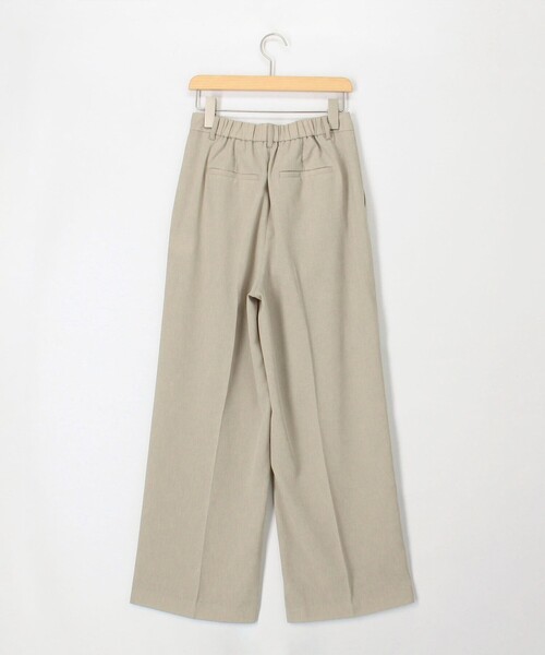 MICO COULIER（ミコクリエ）の「《セットアップ対応》【UVカット・接触冷感】ライトツイルセミワイドパンツ（その他パンツ・レディース・ネイビー/ブラウン/ベージュ・36/38）」の12枚目の写真