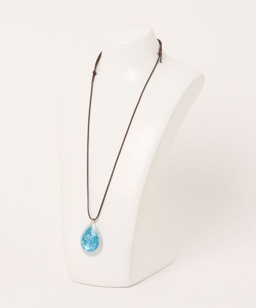 チチカカ（チチカカ）の「ドロップシェルネックレス（ネックレス・レディース・ホワイト/グリーン・FREE）」の11枚目の写真