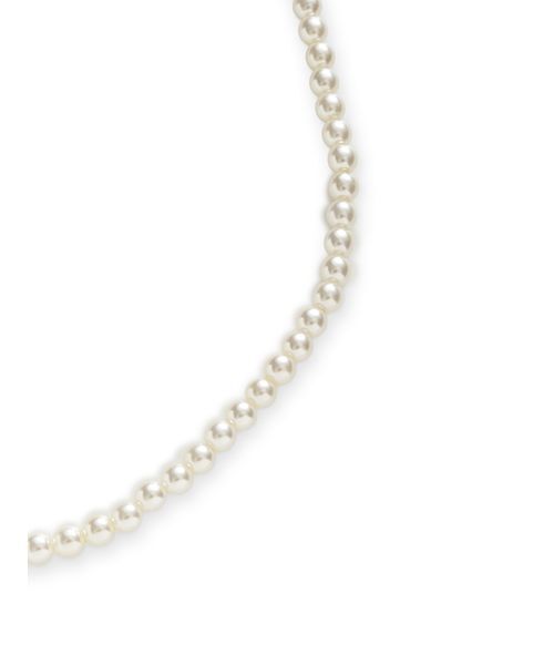 Mila Owen(ミラオーウェン)の「パールチョーカーネックレス(ネックレス・レディース・ホワイト/シルバー・F)」の6枚目の写真