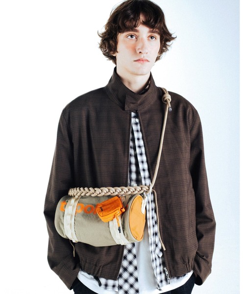 Topologie(トポロジー)の「Barrel Bag Small(バレル バッグ スモール)(ドラムバッグ・レディース・ブラック/ホワイト/ブラウン・ONE SIZE)」の21枚目の写真
