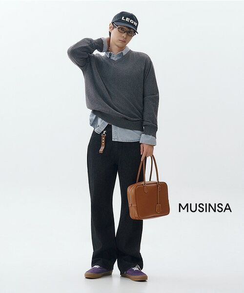 JUAN HOMME(ジュアンオム)の「リファインドVネックニット(チャコール)(ニット/セーター・メンズ・その他・LARGE/MEDIUM)」の19枚目の写真