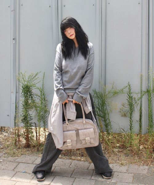 JUAN HOMME(ジュアンオム)の「リファインドVネックニット(チャコール)(ニット/セーター・メンズ・その他・LARGE/MEDIUM)」の22枚目の写真