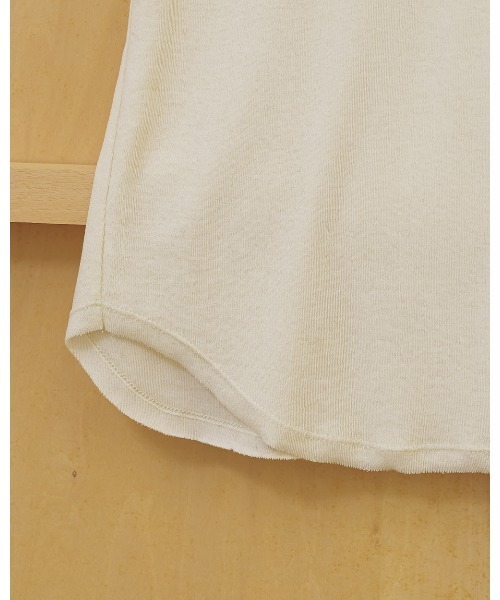 TODAYFUL(トゥデイフル)の「Soft Fraice T-shirts(Tシャツ/カットソー・レディース・スミクロ/グレー/アイボリー・FREE)」の22枚目の写真