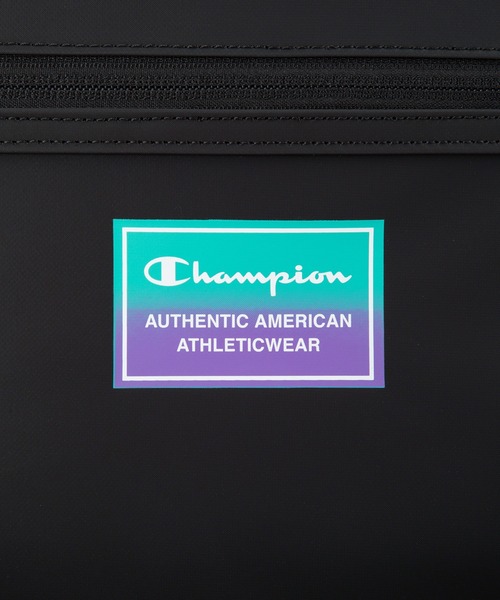 Champion（チャンピオン）の「チャンピオン リュックサック ラウンド型 通学 65452（バックパック/リュック・メンズ・ブラック×レッド/ブラック×ブラック/ブラック×グリーン/ブラック×ピンク・FREE）」の14枚目の写真