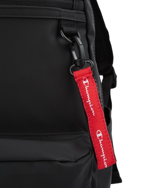 Champion（チャンピオン）の「チャンピオン リュックサック ラウンド型 通学 65452（バックパック/リュック・メンズ・ブラック×レッド/ブラック×ブラック/ブラック×グリーン/ブラック×ピンク・FREE）」の13枚目の写真