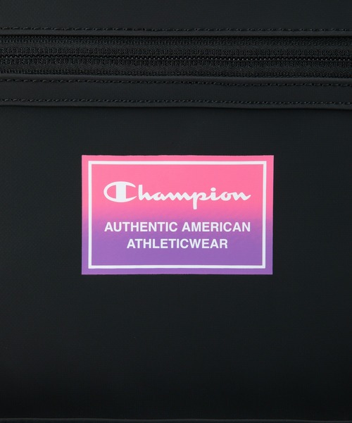 Champion（チャンピオン）の「チャンピオン リュックサック ラウンド型 通学 65452（バックパック/リュック・メンズ・ブラック×レッド/ブラック×ブラック/ブラック×グリーン/ブラック×ピンク・FREE）」の10枚目の写真