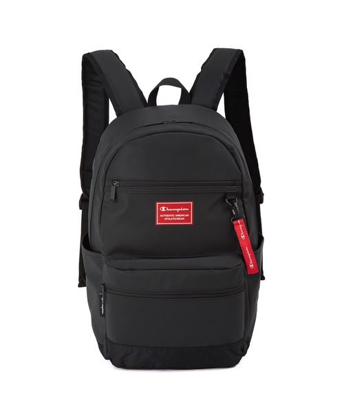 Champion（チャンピオン）の「チャンピオン リュックサック ラウンド型 通学 65452（バックパック/リュック・メンズ・ブラック×レッド/ブラック×ブラック/ブラック×グリーン/ブラック×ピンク・FREE）」の19枚目の写真