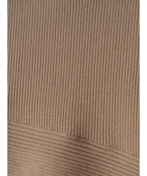 EIMY ISTOIRE（エイミーイストワール）の「【PRE ORDER】スカーフパターンニットドッキングワンピース（ワンピース・レディース・ベージュ/ブラック・38/36）」の18枚目の写真