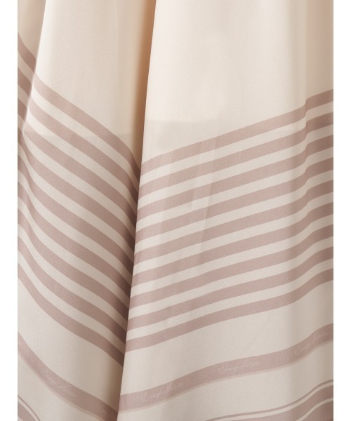 EIMY ISTOIRE（エイミーイストワール）の「【PRE ORDER】スカーフパターンニットドッキングワンピース（ワンピース・レディース・ベージュ/ブラック・38/36）」の19枚目の写真