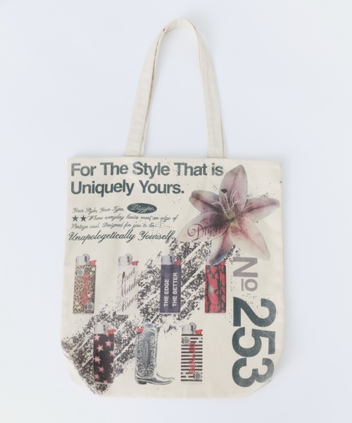 DTYYPE（ドタイプ）の「グラフィックトートバッグ（トートバッグ・レディース・ナチュラル・FREE）」の11枚目の写真