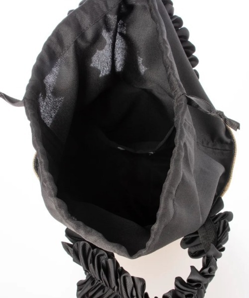 CACHELLIE(カシェリエ)の「FRILL HANDLE ROUND TOTE(ショルダーバッグ・レディース・ナチュラル・FREE)」の5枚目の写真