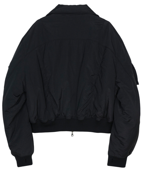 IDWS(アイドンワナセル)の「Solid High Neck Ma-1 Black(ブルゾン・レディース・その他・0)」の11枚目の写真