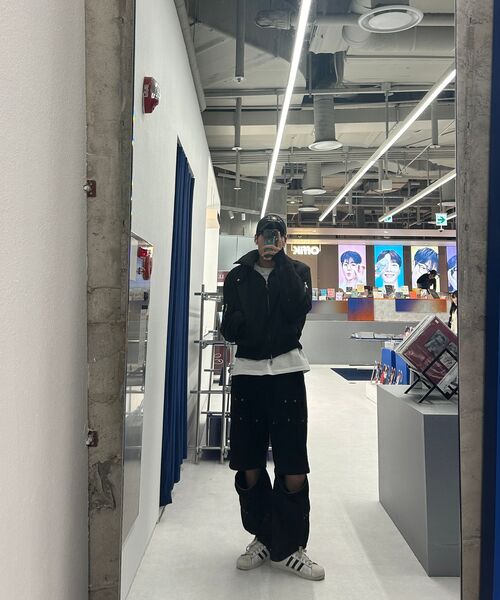 IDWS(アイドンワナセル)の「Solid High Neck Ma-1 Black(ブルゾン・レディース・その他・0)」の19枚目の写真