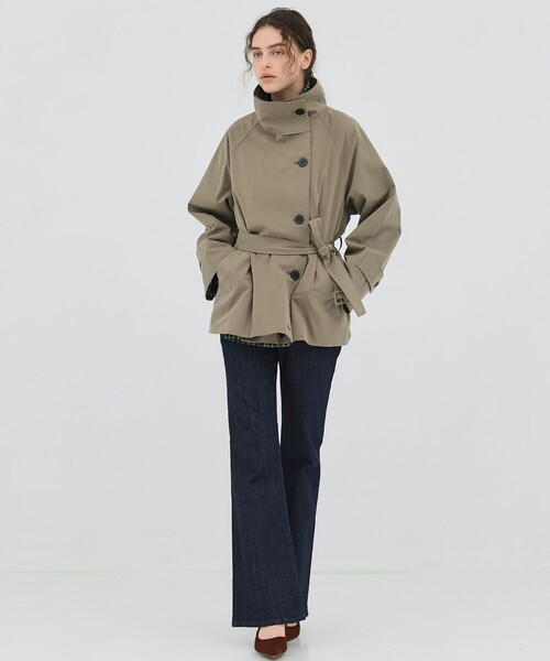 PUBLIC TOKYO（パブリックトウキョウ）の「【2026春新作】PUBLICDENIM SLIM BELL（デニムパンツ・レディース・ダークインディゴブルー・3/2/1）」の15枚目の写真