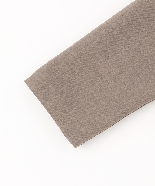 petit main（プティマイン）の「【セミフォーマル】ノーカラーJK+ロングパンツセット（スーツセット・キッズ・グレー/グレイッシュベージュ・110cm/120cm/130cm）」の18枚目の写真