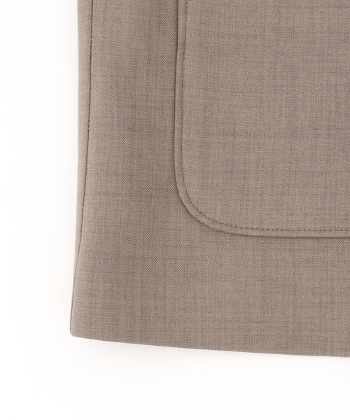 petit main（プティマイン）の「【セミフォーマル】ノーカラーJK+ロングパンツセット（スーツセット・キッズ・グレー/グレイッシュベージュ・110cm/120cm/130cm）」の17枚目の写真