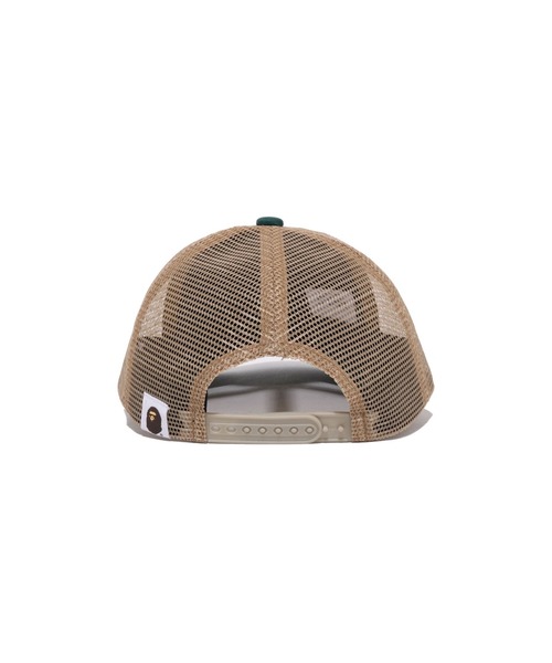 A BATHING APE(アベイシングエイプ)の「BABY MILO PANEL MESH CAP(キャップ・キッズ・ブルー/グリーン・FREE)」の5枚目の写真