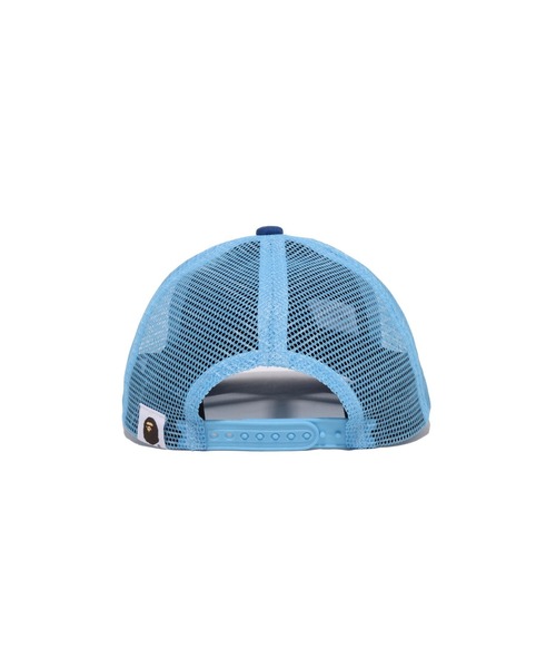 A BATHING APE(アベイシングエイプ)の「BABY MILO PANEL MESH CAP(キャップ・キッズ・ブルー/グリーン・FREE)」の6枚目の写真