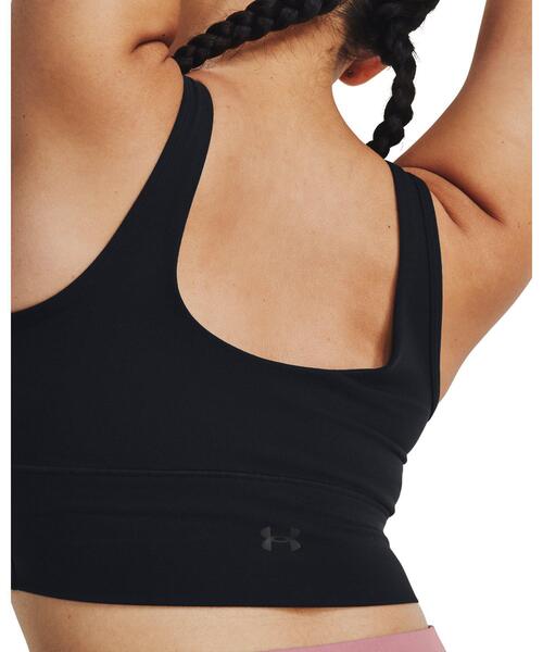 UNDER ARMOUR（アンダーアーマー）の「UAメリディアン フィッティド クロップタンク（トレーニング/レディース）（Tシャツ/カットソー・レディース・ブラック・L/M/S/XL）」の4枚目の写真