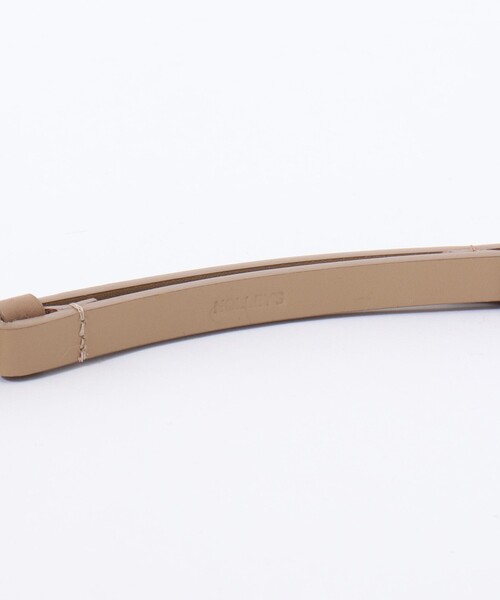 NOLLEY’S（ノーリーズ）の「スリムヒネリスライドベルト（ベルト・レディース・ベージュ/ブラック・FREE）」の3枚目の写真